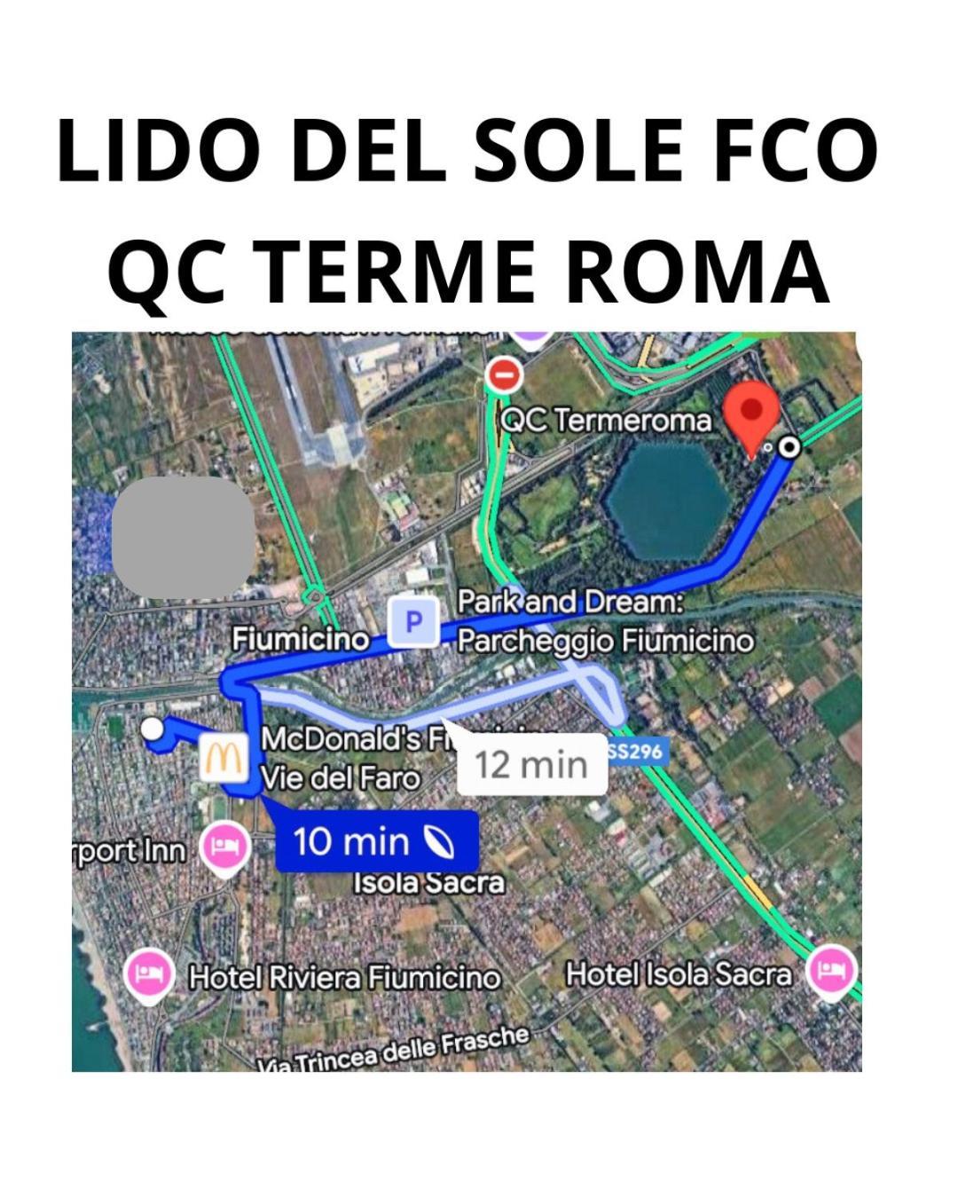 Lido Del Sole Fco Apartment Fiumicino Bagian luar foto