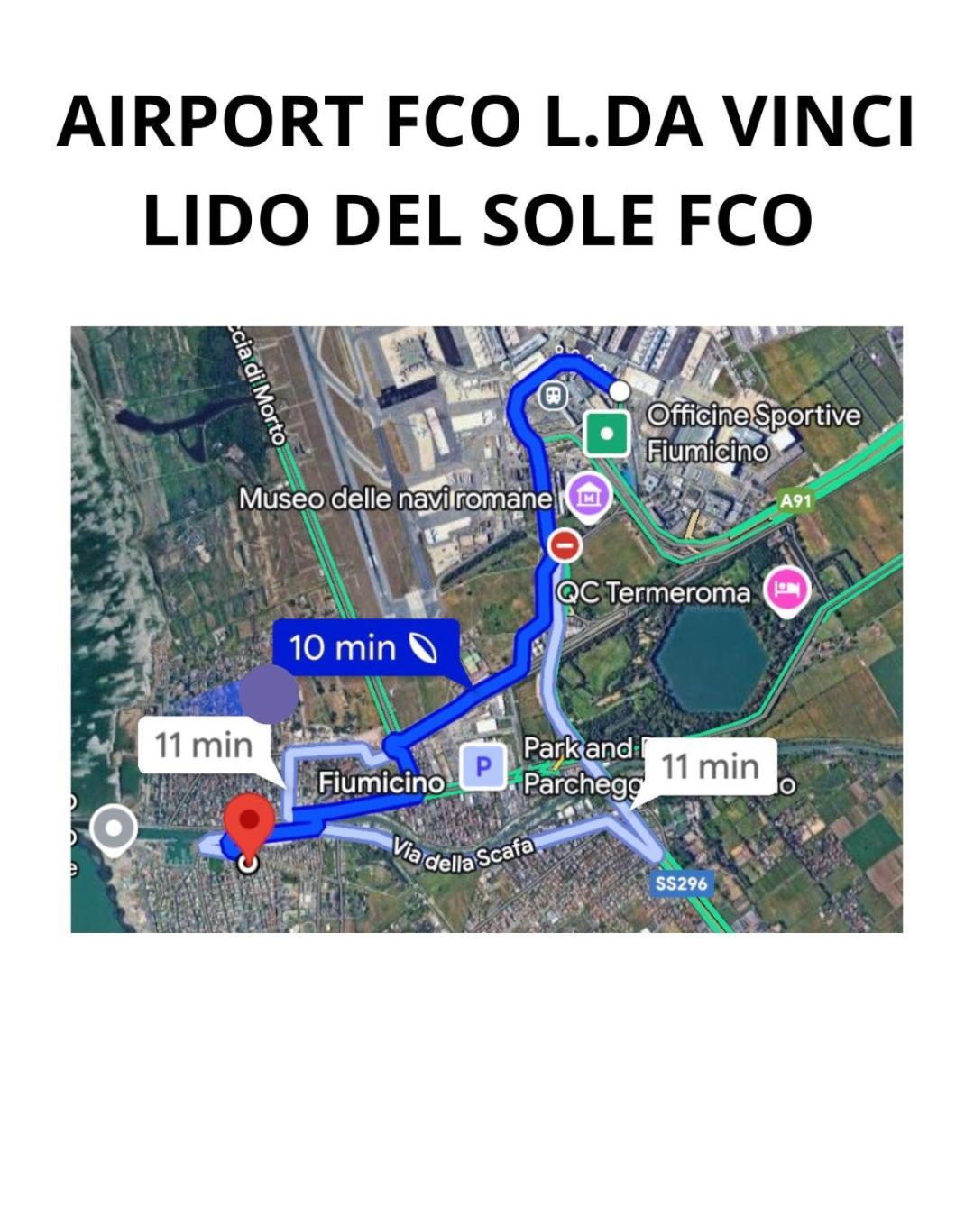 Lido Del Sole Fco Apartment Fiumicino Bagian luar foto